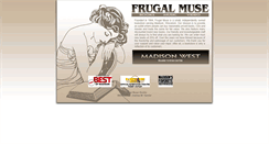 Desktop Screenshot of frugalmuse.com